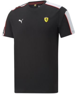 Puma Men's Ferrari MT7 Race Crewneck Short-Sleeve Logo T-Shirt in Puma ...