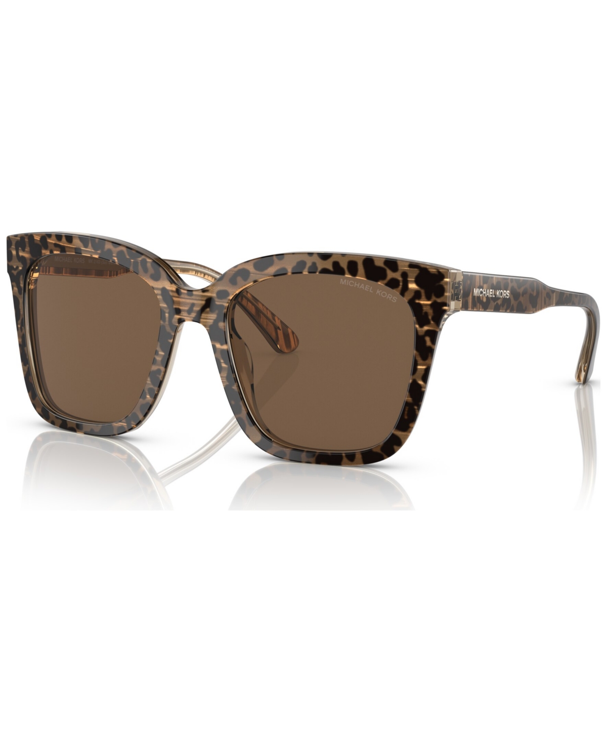 Michael Kors Women's Sunglasses, Mk2163 In Brown Leopard