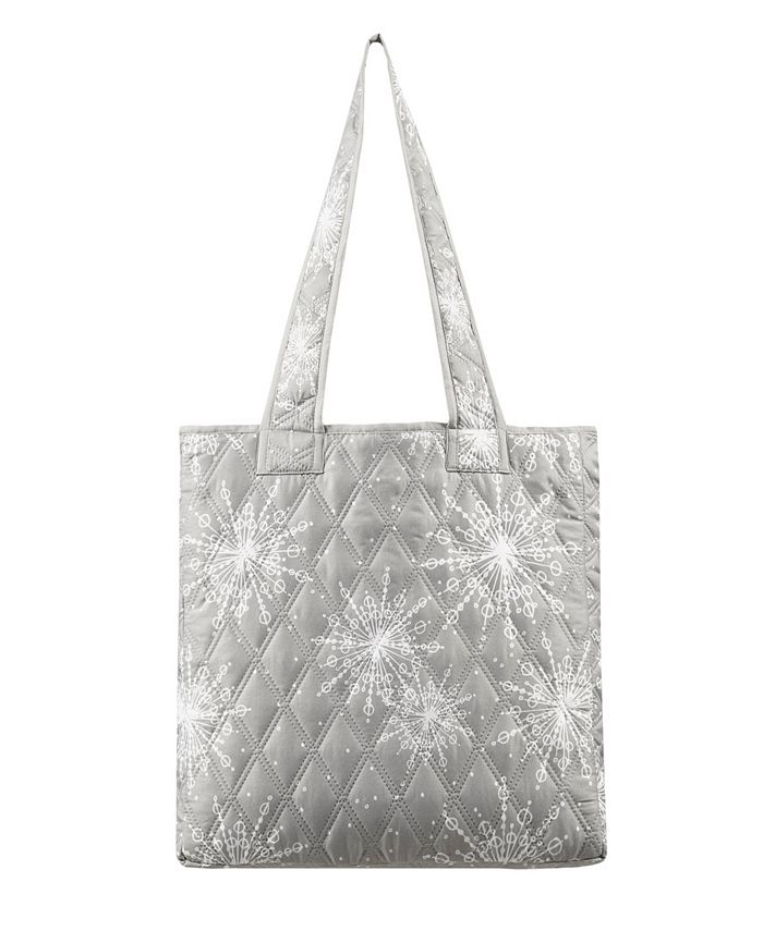 Martha Stewart Collection Snowflake Holiday Quilt Bag Set King
