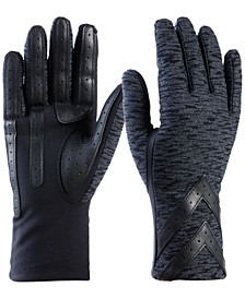 Women's Chevron Stretch Touchscreen Gloves