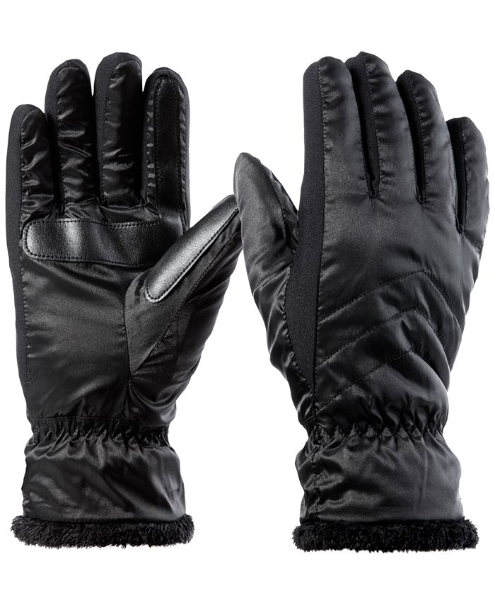Isotoner Signature Women's Insulated Water Repellent Quilted Gloves
