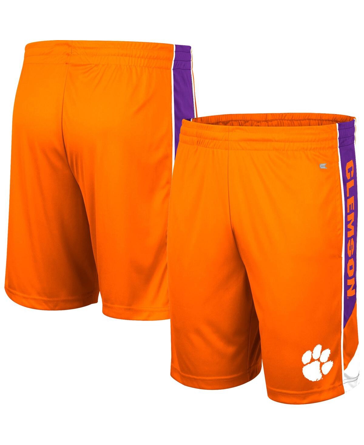 Men's Colosseum Orange Clemson Tigers Pool Time Shorts - Orange