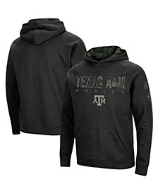 Men's Black Texas A&M Aggies Big and Tall OHT Military-Inspired Appreciation Raglan Pullover Hoodie