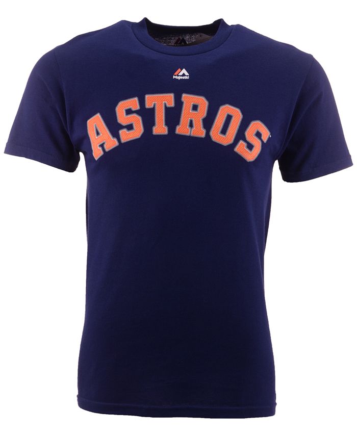 Mens Houston Astros George Springer Majestic Navy Official Cool