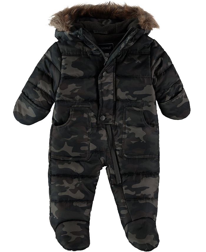 Baby snowsuit macys discount