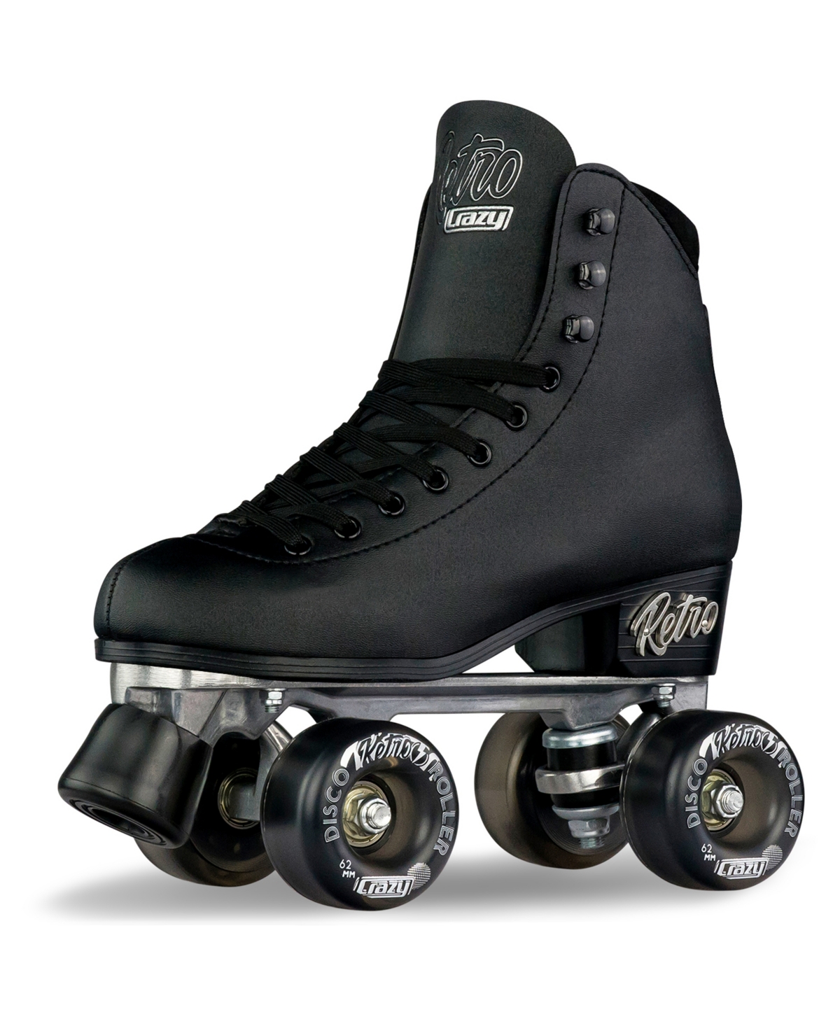 Crazy Skates Retro Roller Skates - Classic Style Quad Skates For Women And Girls