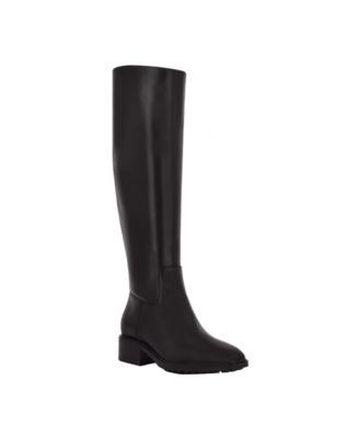 Calvin Klein Women's Botina Almond Toe Casual Tall Riding Boots & Reviews -  Boots - Shoes - Macy's