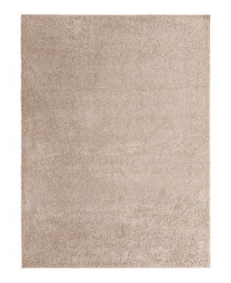 Bayshore Home Freedom Solid Shag FSS-01 9' x 12' Area Rug - Macy's