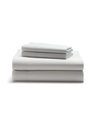 Sloane Checked Antimicrobial 4-Pc. Sheet Set, Queen