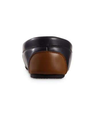 Women's Faux Leather Vivienne Moc Slippers