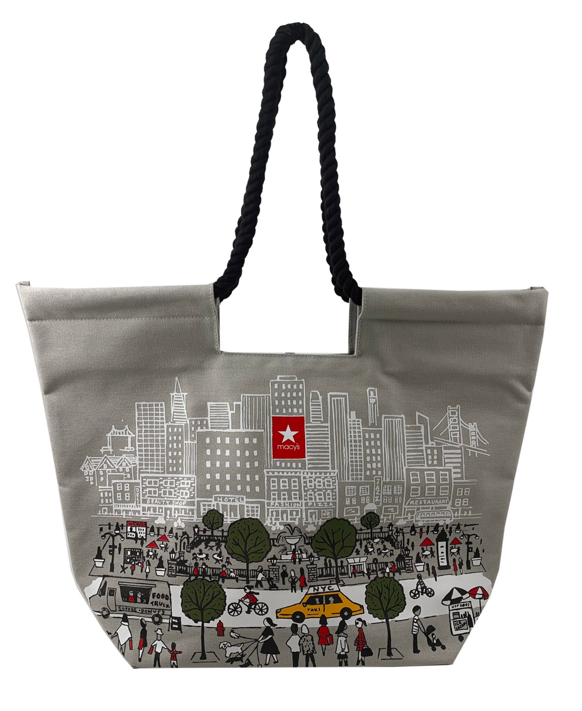 New York City Large Weekender Bag, Created for Macy's - Gray