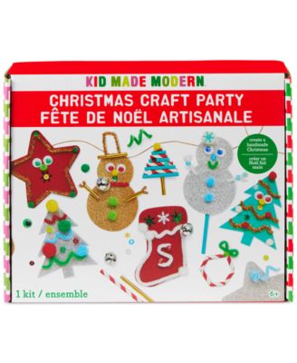 Kid Made Modern DIY Christmas Craft Party Ornament Kit
