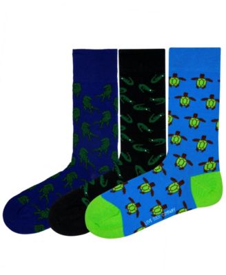 Women's Ancient Bundle W-Cotton Novelty Crew Socks with Seamless Toe Design, Pack of 3