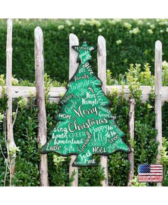 Merry Christmas Tree Garden