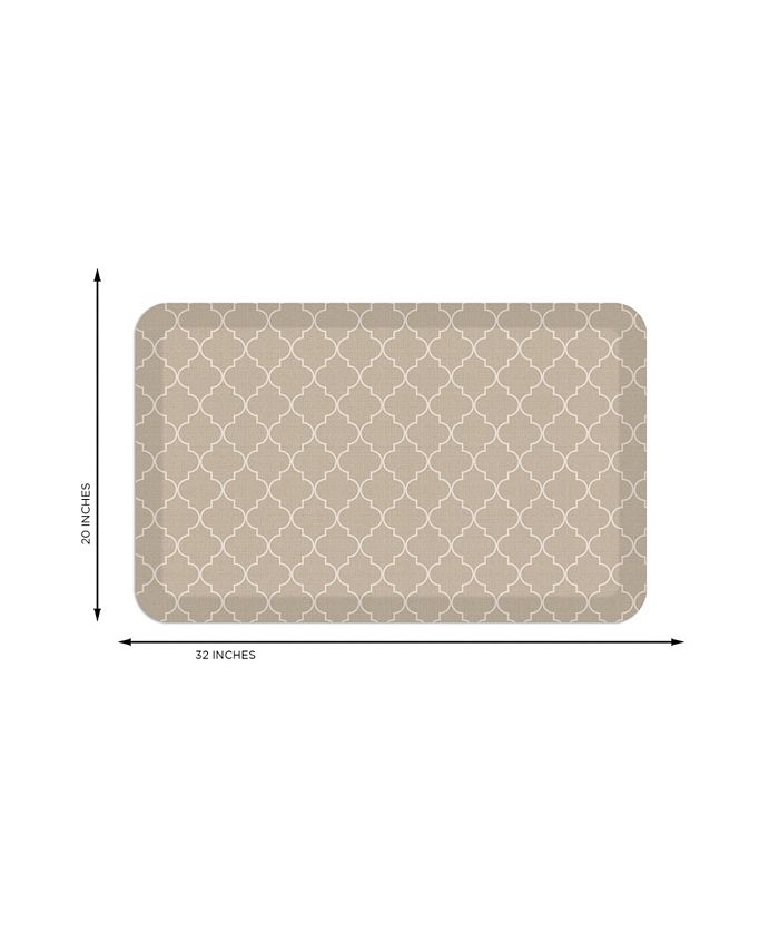 GelPro Designer Comfort Trellis FatigueResistant Mat, 20" x 32" Macy's