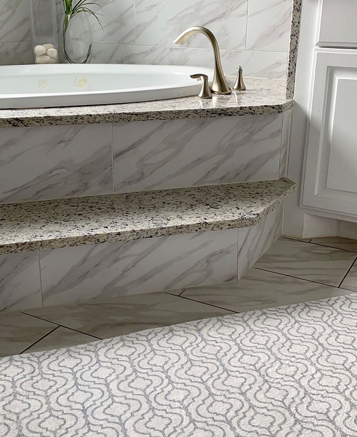 GelPro Nevermove Monaco Plush Accent Rug, 24" x 34" Macy's