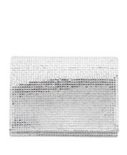 Inc East West Pearl-Trim Clutch, Created for Macy's - Black