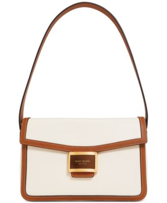 kate spade new york Katy Colorblocked Textured Leather Medium