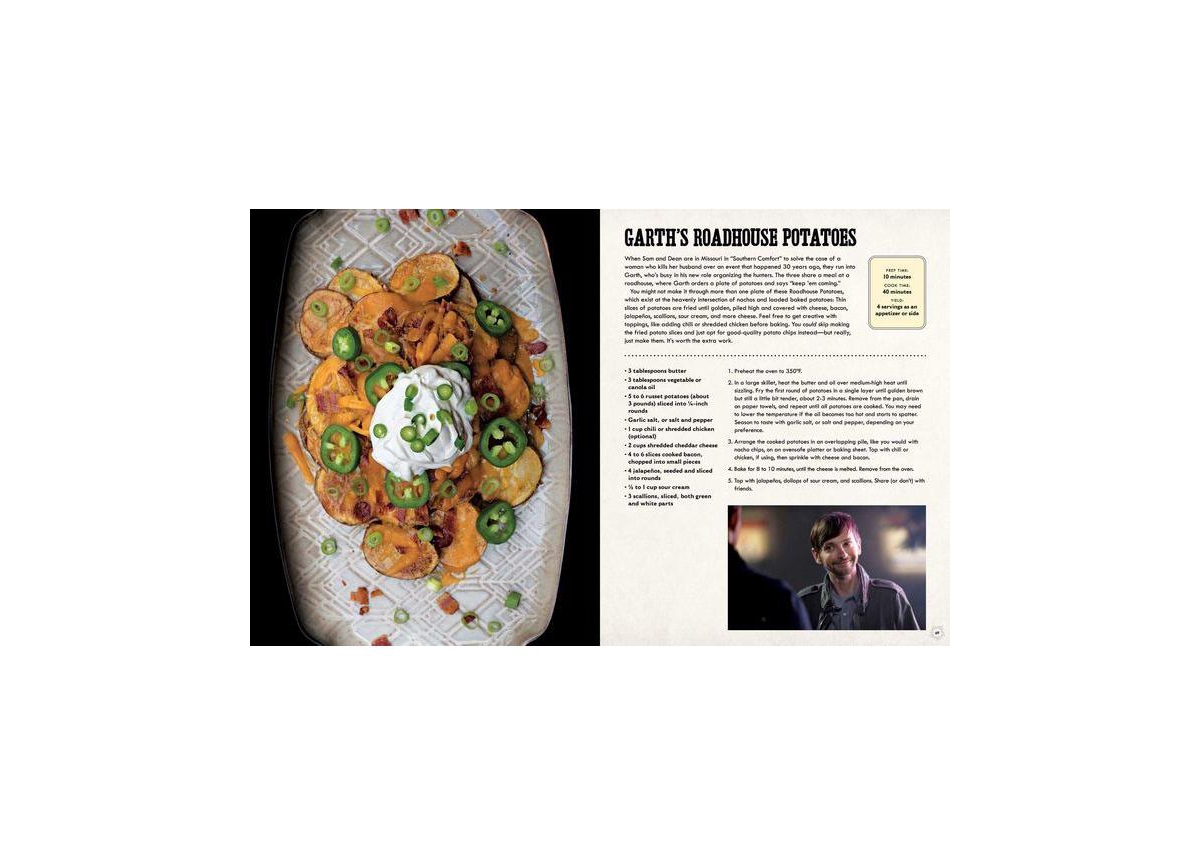 Supernatural: The official Cookbook: Burgers, Pies, and Other Bites from the Road by Julie Tremaine