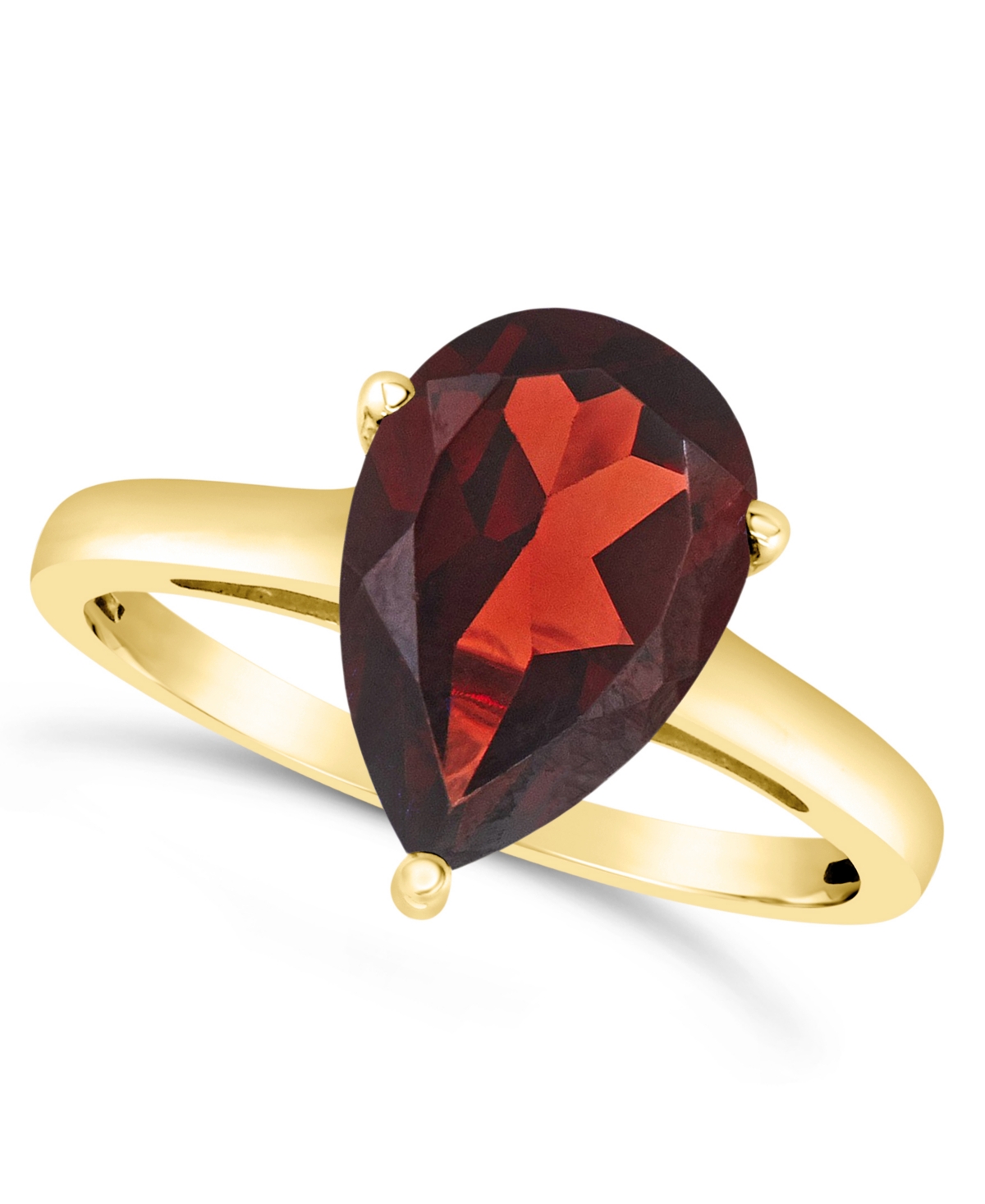 Macy's Garnet (3-1/3 Ct. T.w.) Ring In 14k Yellow Gold In Multi