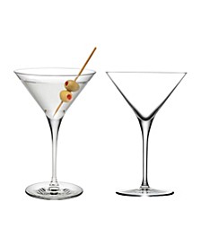 Vintage-Like Martini Glass, Set of 2