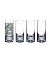 Nude Finese Grid Drinking Glasses (Set of 4)