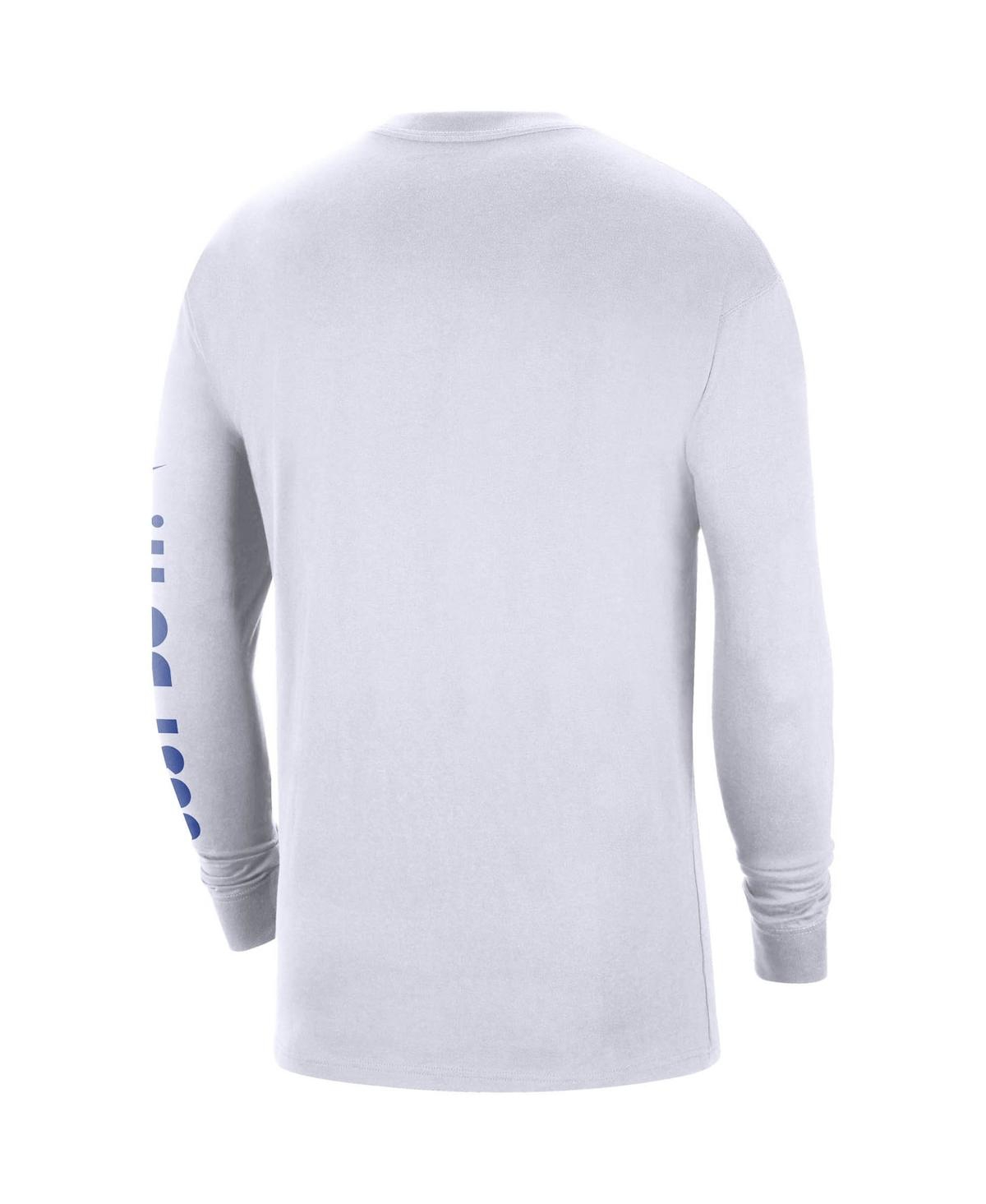 Nike White Florida Gators Heritage Max 90 Long Sleeve T-shirt In White