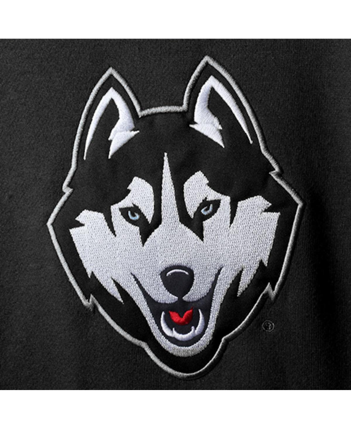 Stadium Athletic Big Boys  Charcoal Uconn Huskies Big Logo Pullover Hoodie In Charcoal