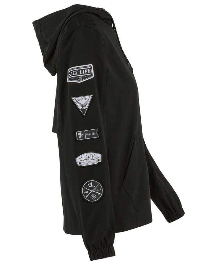 Salt Life Women's Rogue WaterResistant Lightweight Hooded Jacket Macy's