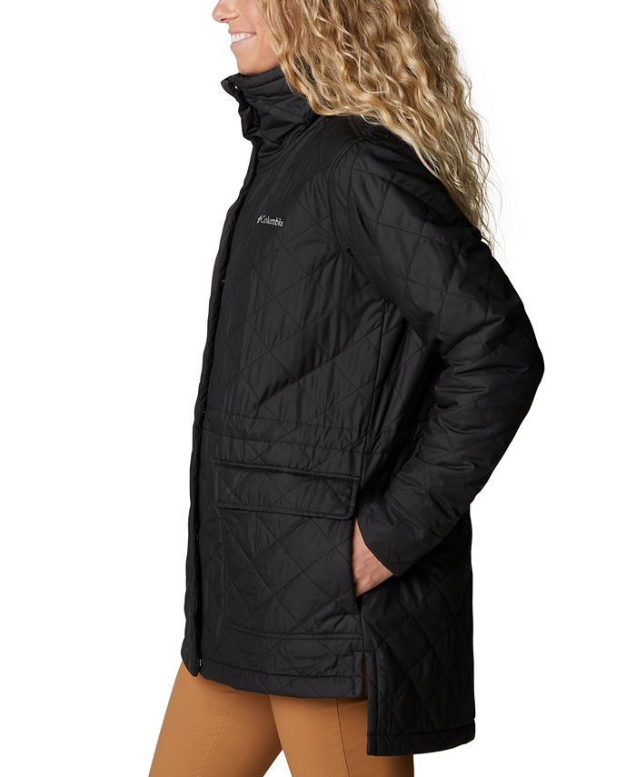 Columbia Women's Copper Crest Novelty Quilted Puffer Coat Macy's
