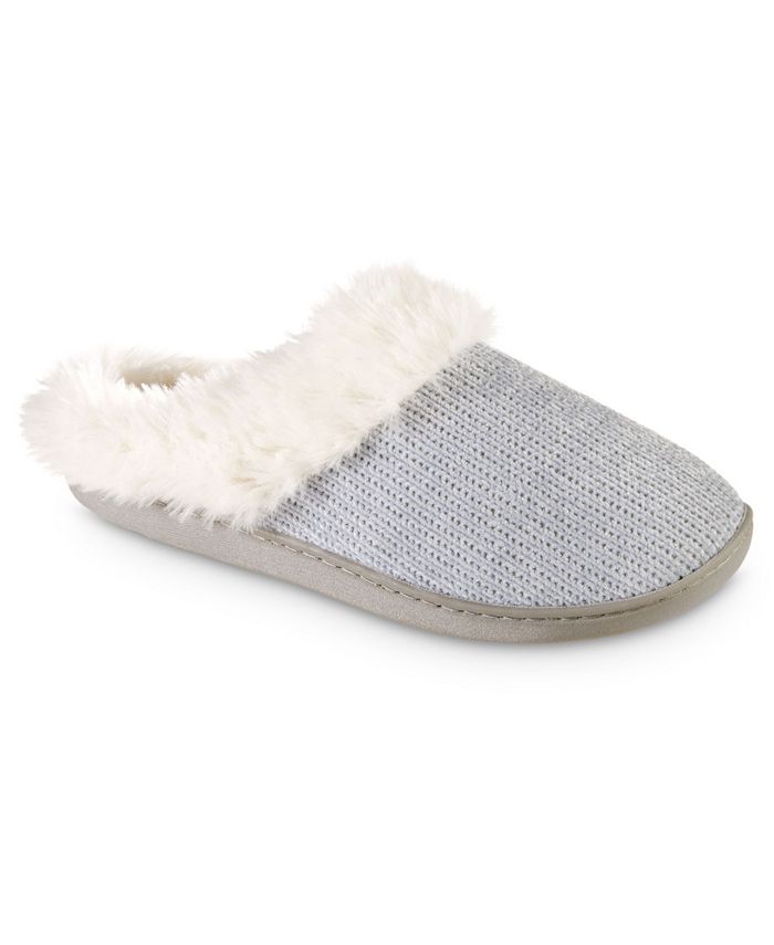 Isotoner outlet chenille slippers