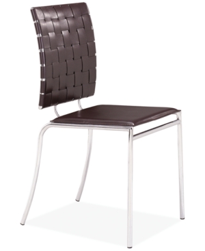 Zuo Criss Cross Dining Chair Set of 4