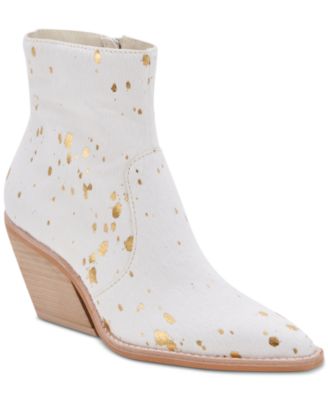 Dolce vita discount white studded booties