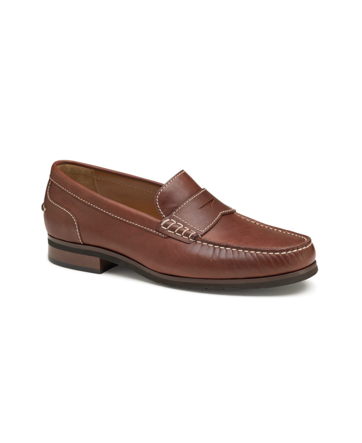 Johnston & Murphy Men's Lincoln Penny Loafers In Tan