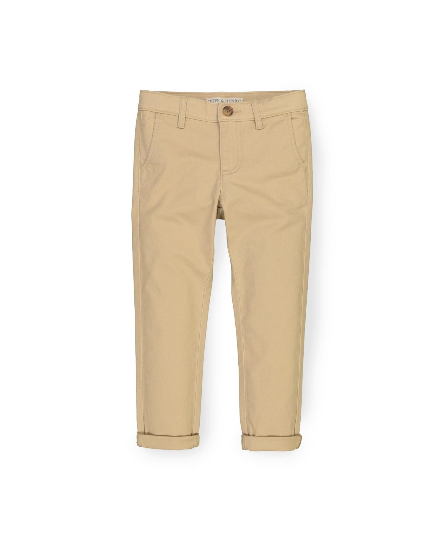 Baby Boys Cotton Skinny Stretch Twill Chino
