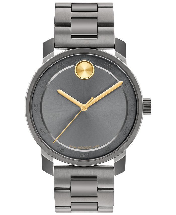 Movado bold gray sale