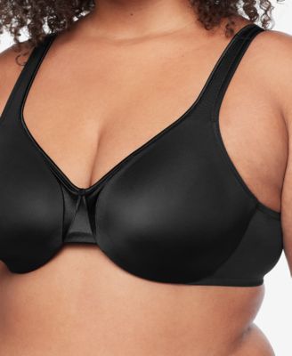 Signature Support Cushioned Underwire for Support and Comfort Underwire Unlined Full-Coverage Bra 35002A