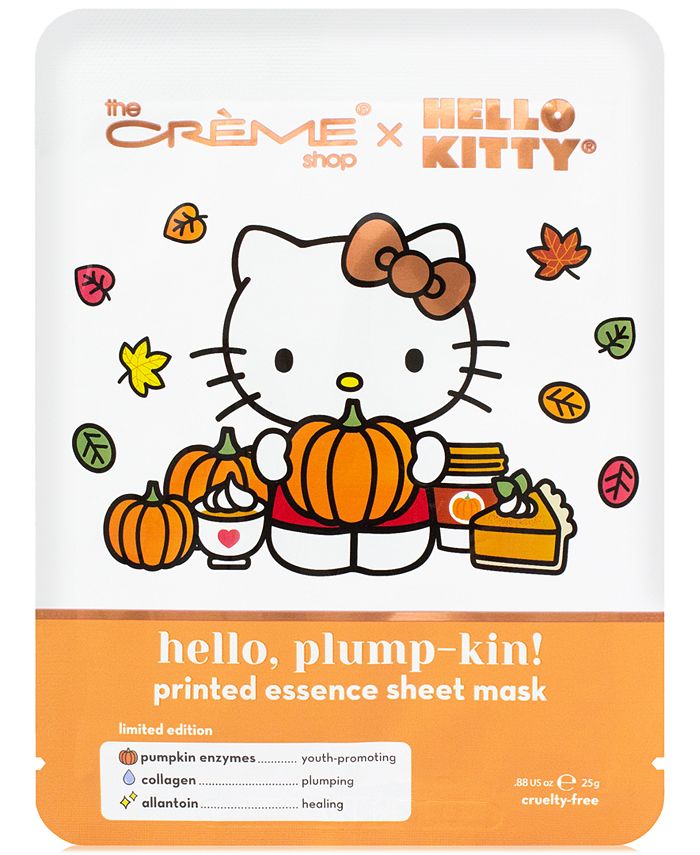 The Crème Shop X Hello Kitty Hello Plump Kin Printed Essence Sheet Mask 3 Pk Macys 4234