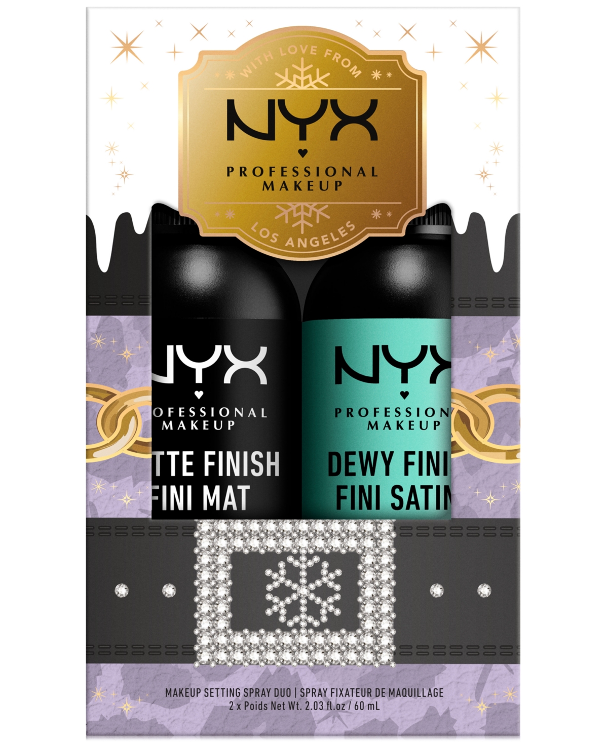 Nyx Professional Makeup 2-pc. Mrs. Claus Setting Spray Set