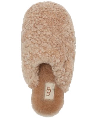 UGG® Women's Maxi Curly Slide Slippers - Macy's