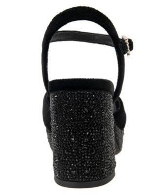 Women's Reeva Velvet Platform Dress Sandals