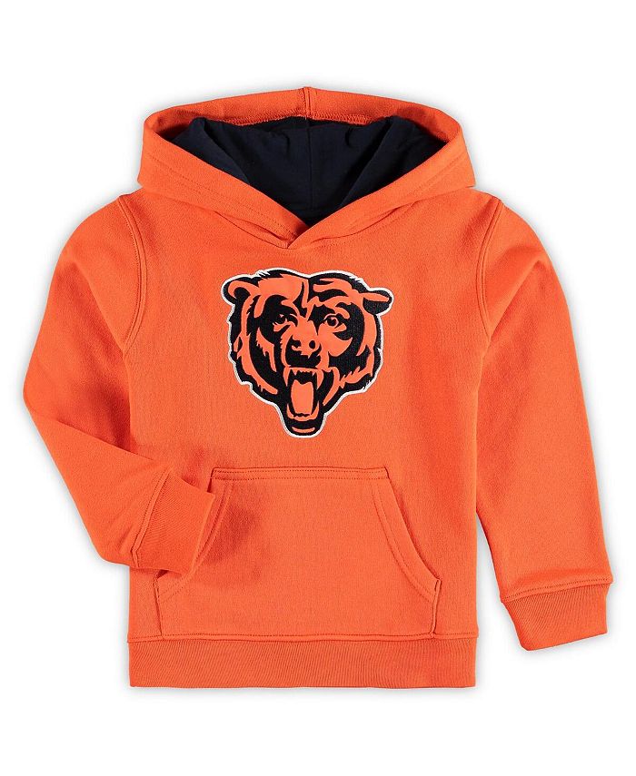 Outerstuff Little Boys Orange Chicago Bears Fan Gear Prime Pullover