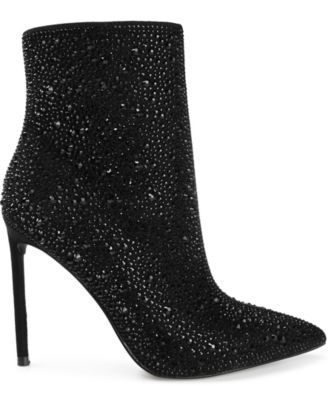 Women's Alexis Rhinestone Stiletto Dress Booties