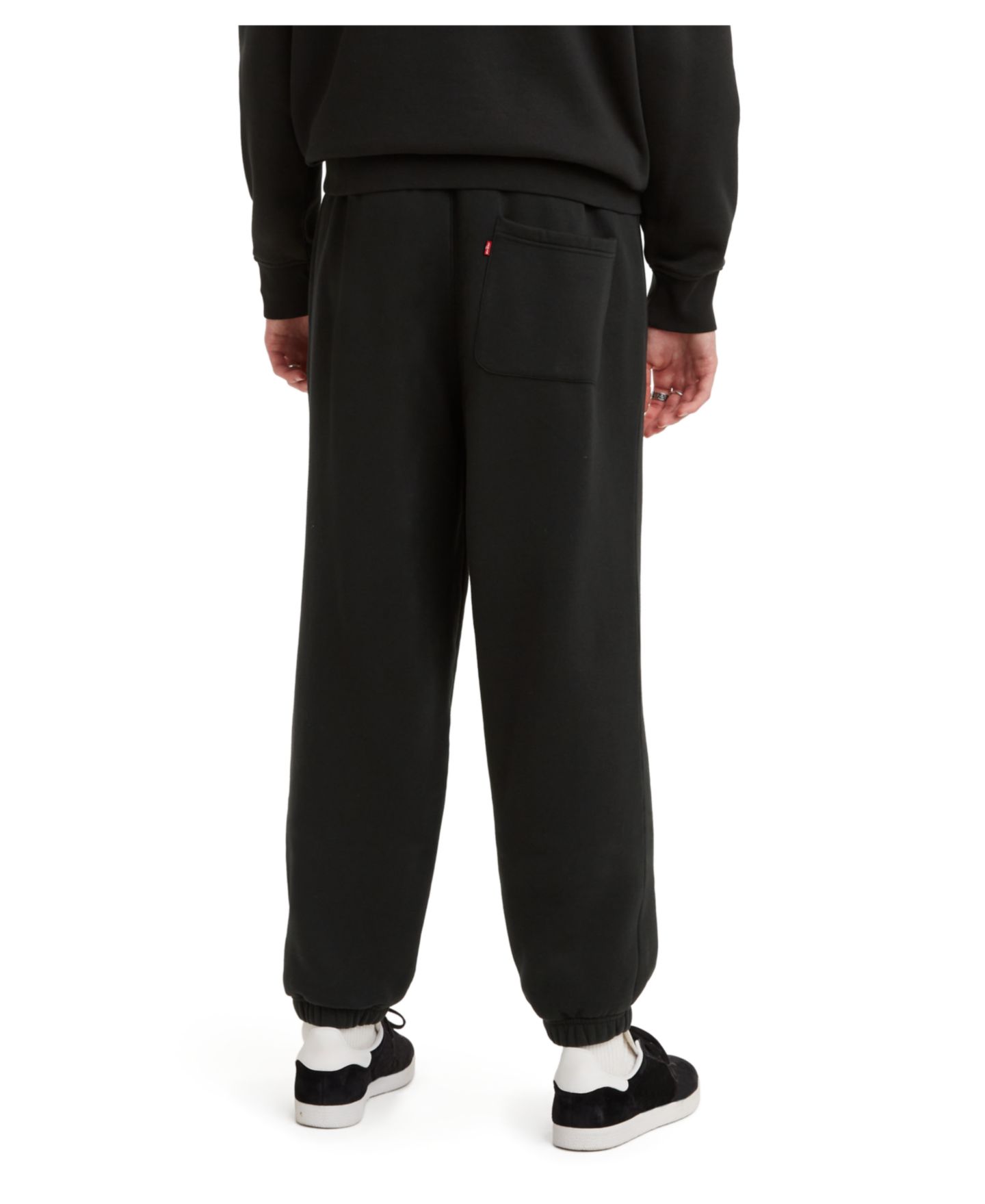 Мужские брюки Levi's Relaxed Fit Active Fleece Sweatpants, цвет: Минеральный чёрный — фото 2