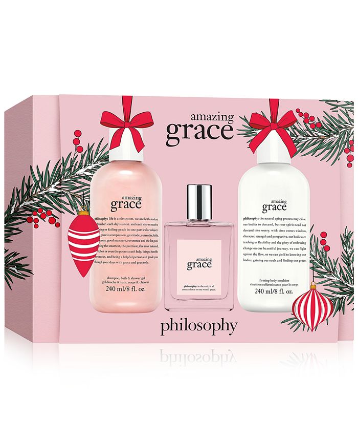 philosophy 3-Pc. Amazing Grace Eau de Toilette Gift Set - Macy's