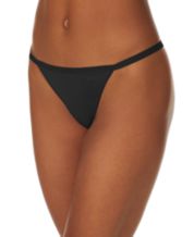 Panties DKNY Intimates Table Solid Thong Graphite