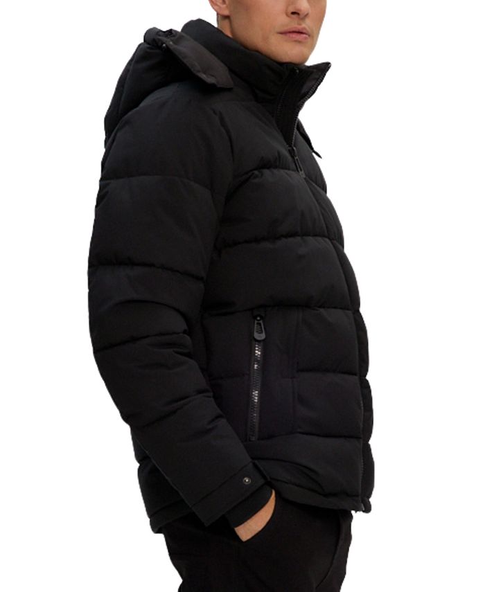 noize becka hooded puffer coat