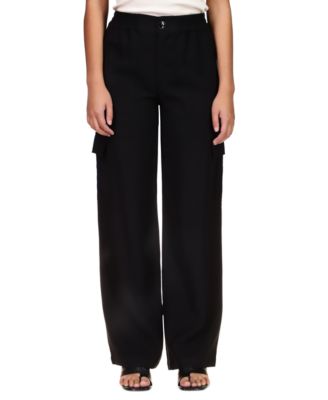 Sanctuary - Women's High-Rise Wide-Leg Cargo Pants
