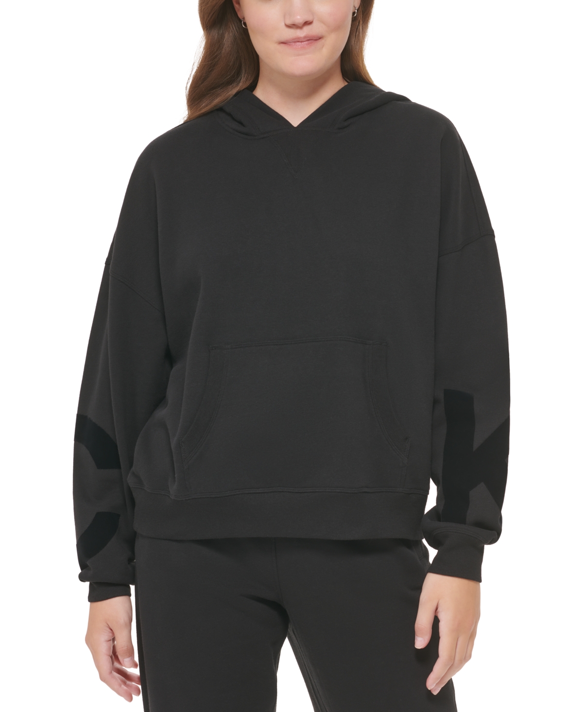  Calvin Klein Performance Women's Long-Sleeve Hooded Sweatshirt