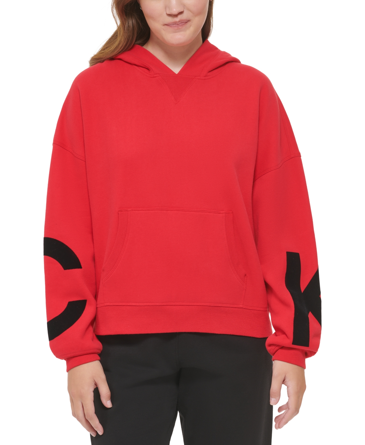 Calvin Klein Performance Women's Long-Sleeve Hooded Sweatshirt